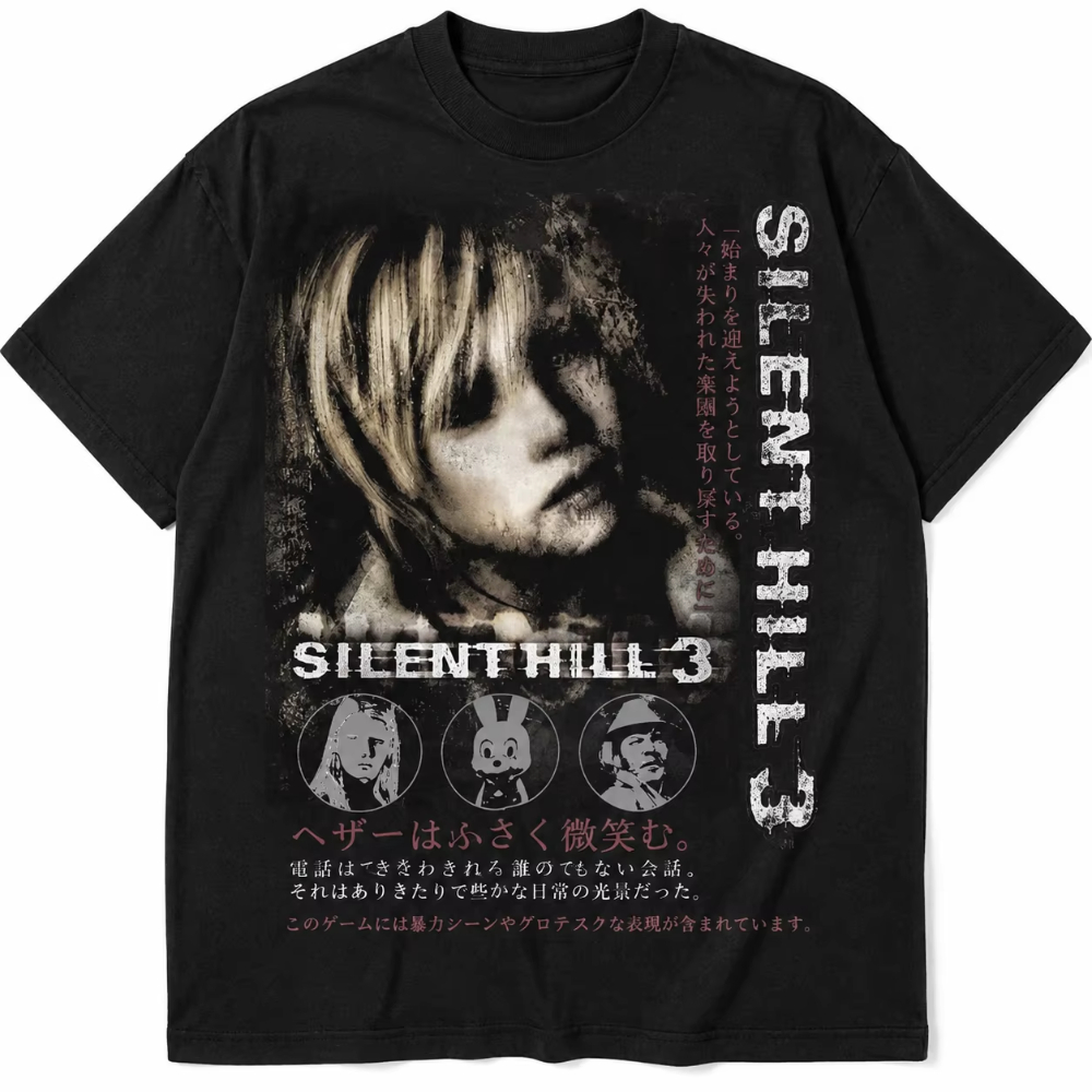 2026 サイレントヒル3 メンズ レディース Tシャツ ホ - Retro Gaming T Shirt のレビューと価格