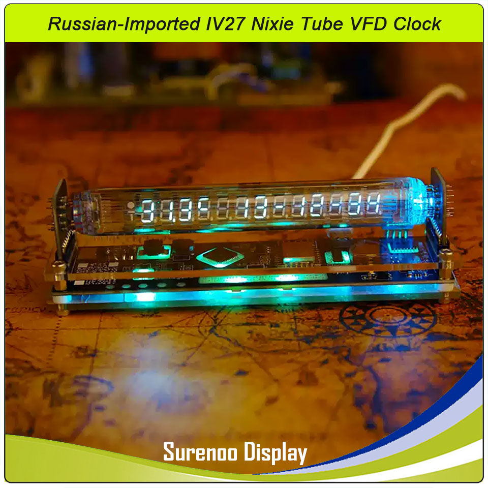 Surenoo ロシア輸入 IV27 ニキシー管 VFD ク - Retro Gaming Youtube のレビューと価格