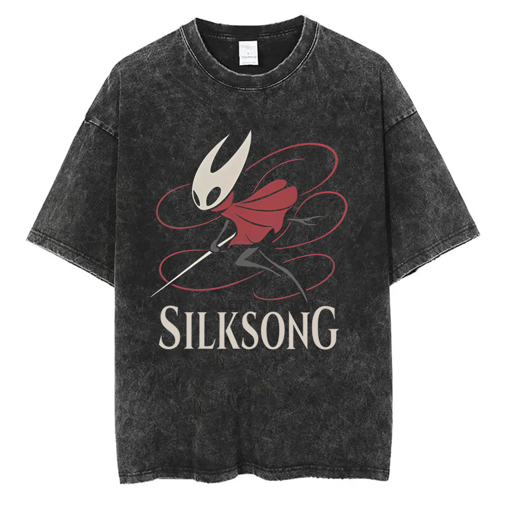 ウォッシュドヴィンテージゲームホロウナイトポケットグラフィッ - Retro Gaming T Shirt のレビューと価格