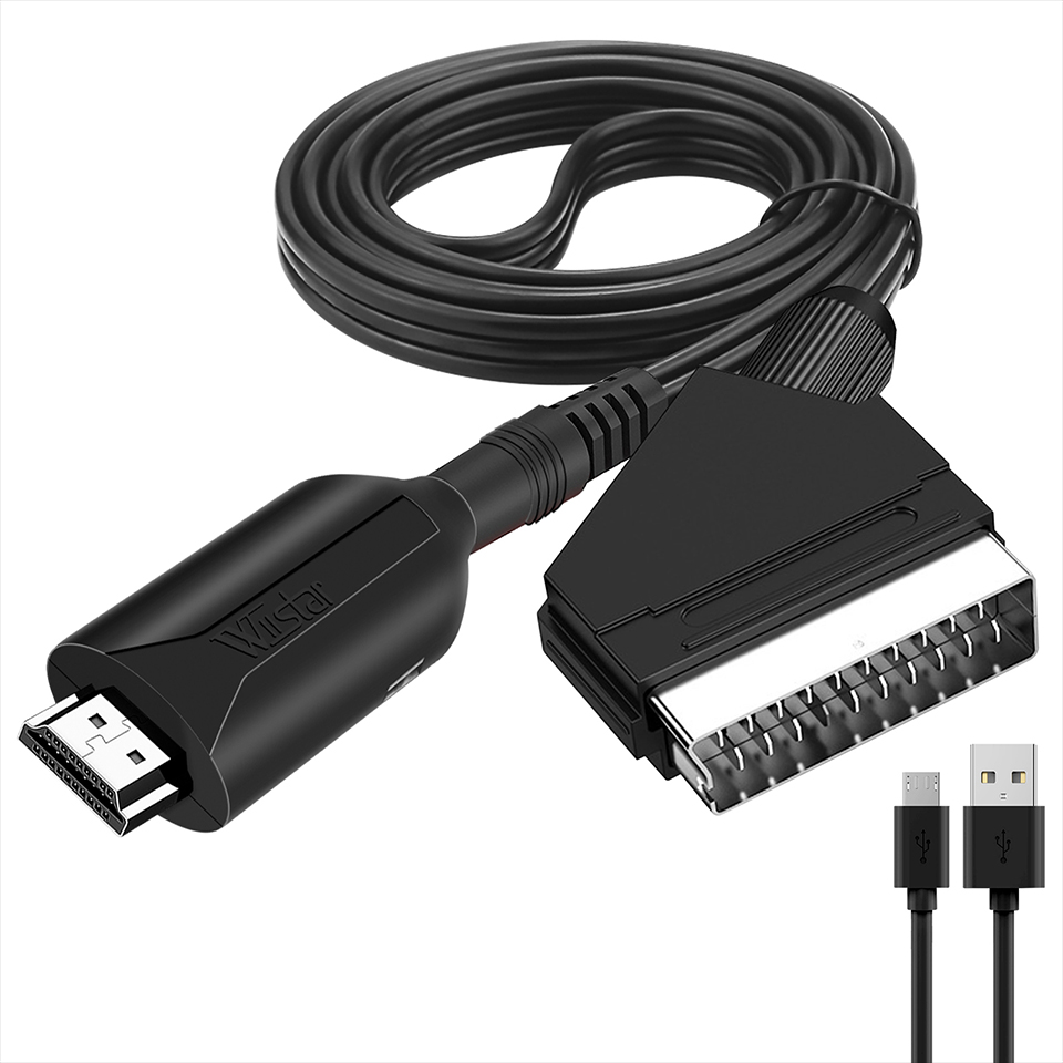 Hdmi-scartケーブルコンバーター,hdmi in s - Scart To Hdmi のレビューと価格