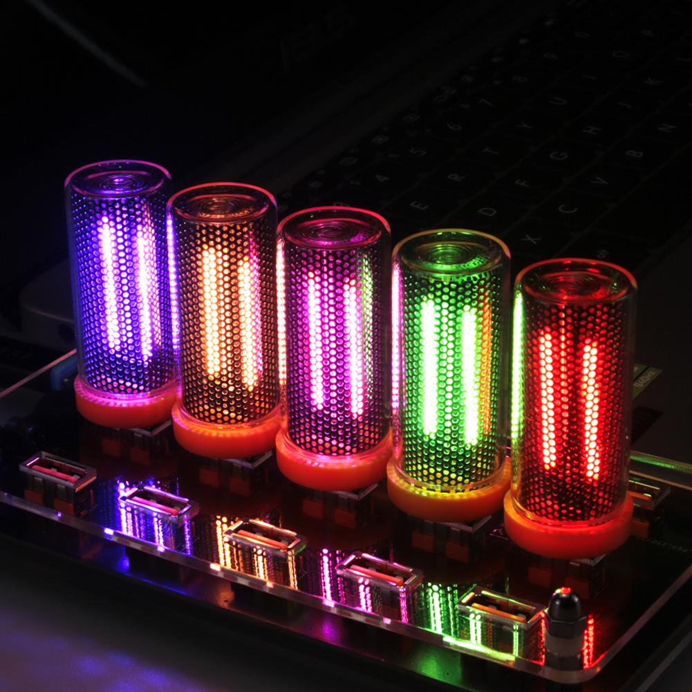 RGB LED ニキシー管ライト レトロ USB 装飾ランプ - Retro Gaming Youtube のレビューと価格